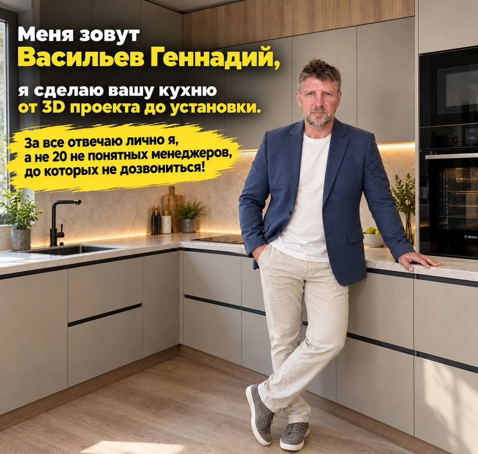Кухня на заказ за 14 дней с Гарантие